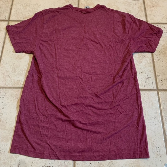 Next Level Apparel Maroon Graphic T-Shirt - Pop Art Comic Print - Picture 4 of 7